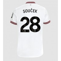 West Ham United Tomas Soucek #28 Replica Away Shirt 2023-24 Short Sleeve